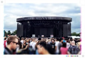 Madonna MDNA London